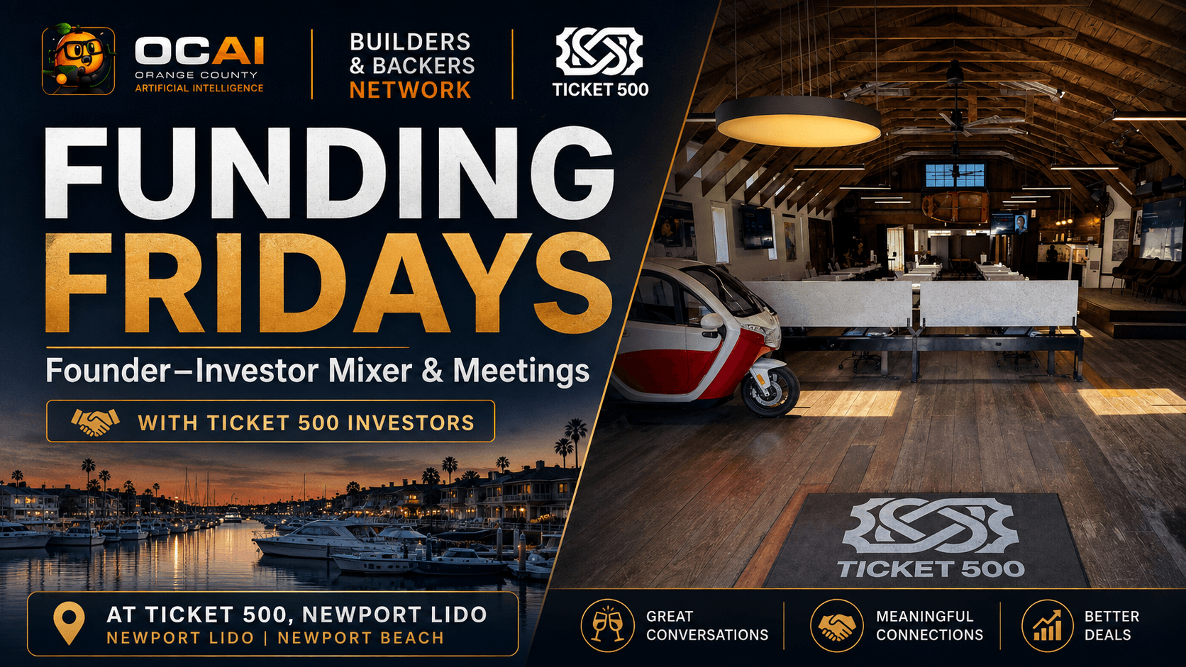 Funding Fridays: Founder–Investor Mixer & Meetings